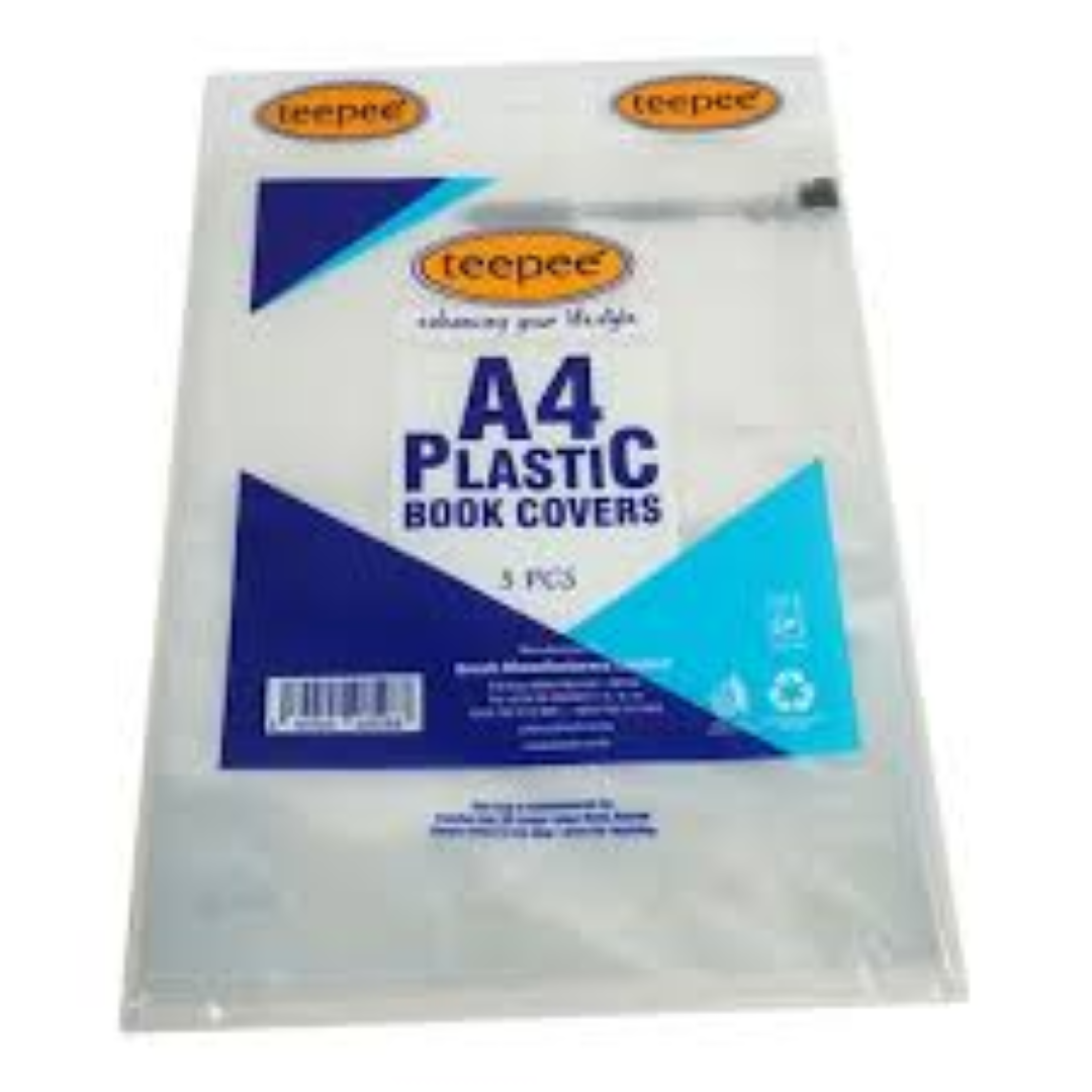 TEEPEE PLASTIC COATED BOOK COVER